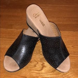 Clark’s women’s wedge sandals (cushion collection)
